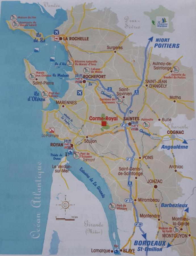 Escapade Entre Vignes Et Mer Corme-Royal Exteriör bild